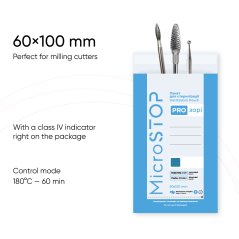 Sterilizační sáčky MicroStop 60x100 prozori (MS0008)