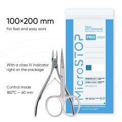 Sterilizační sáčky MicroStop 100x200 prozori (MS0017)